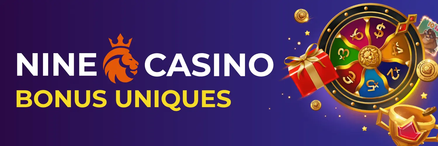 Bonus unici Nine casino
