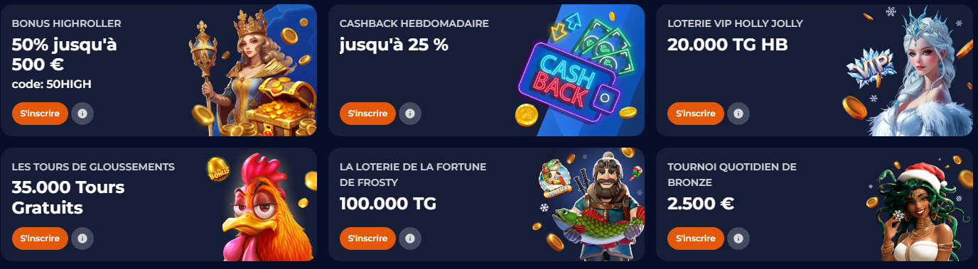 Cashback settimanale fino al 25% di Nine casino