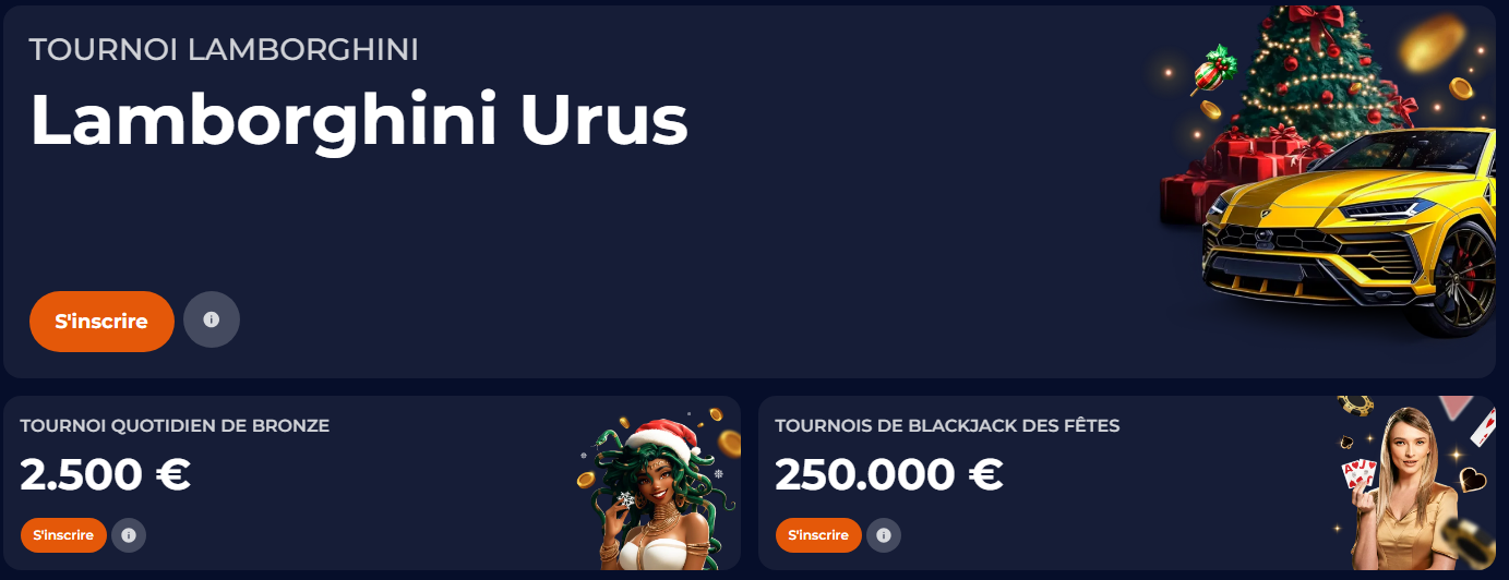 Lamborghini Urus Torneo di Nine casino